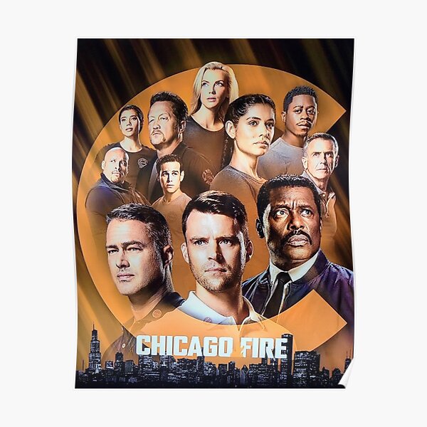 Chicago Fire Poster For Sale By Phoenixad Redbubble