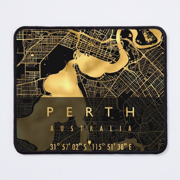 Item preview, PERTH MAP AUSTRALIA designed and sold by hatimelhag.