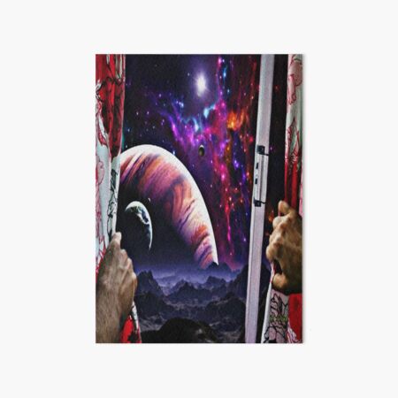 Window to the universe Art Board Print