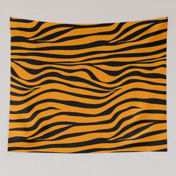 Item preview, Crazy Zebra - Orange Black designed and sold by kernowerno.