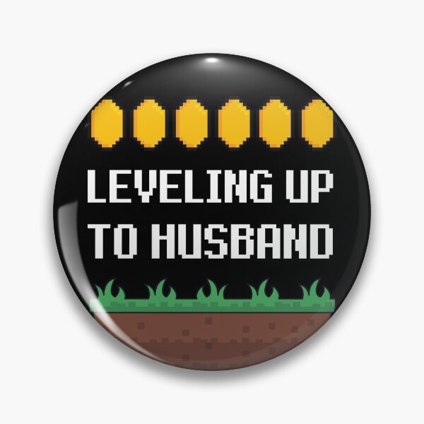 Item preview, Leveling Up to Husband for recently engaged or married grooms designed and sold by appareltolove.