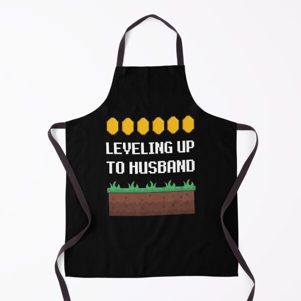 Item preview, Leveling Up to Husband for recently engaged or married grooms designed and sold by appareltolove.