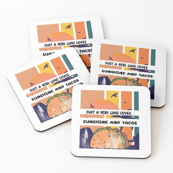 Item preview, just a girl who loves sunshine and tacos designed and sold by arwaIB.
