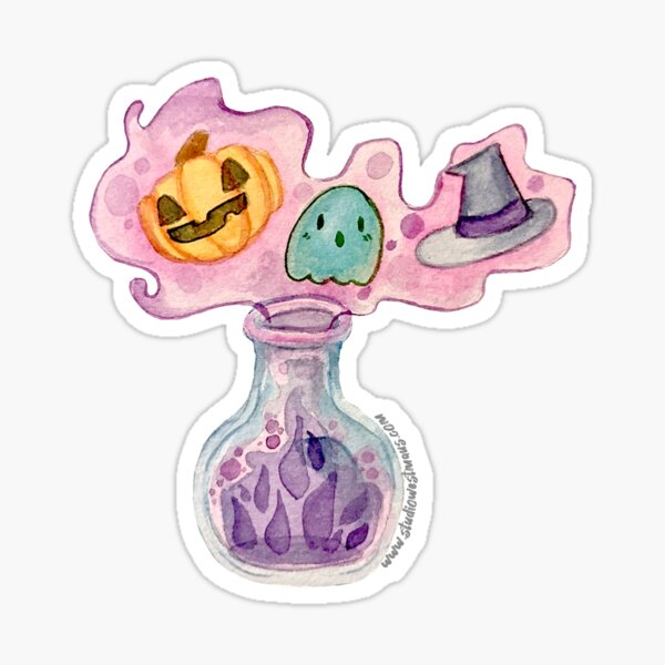Halloween Potion Sticker