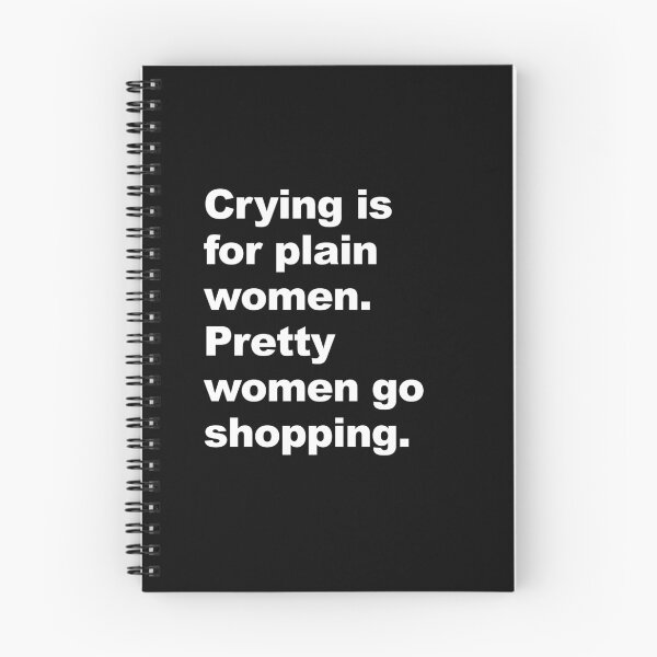 Item preview, Crying is for Plain Women - Blanch designed and sold by KBwiththeTees.