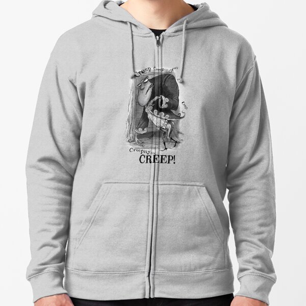 Creepity Creep! Zipped Hoodie