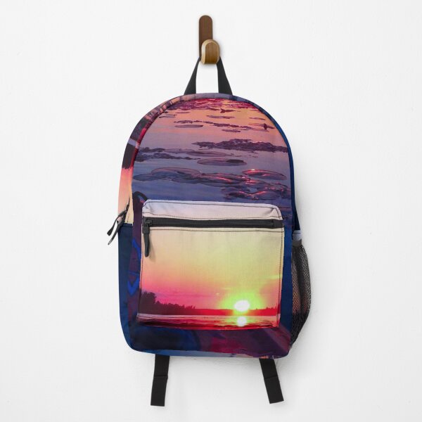 Item preview, Sunset Kayak (Blue) designed and sold by SaraMargolis.