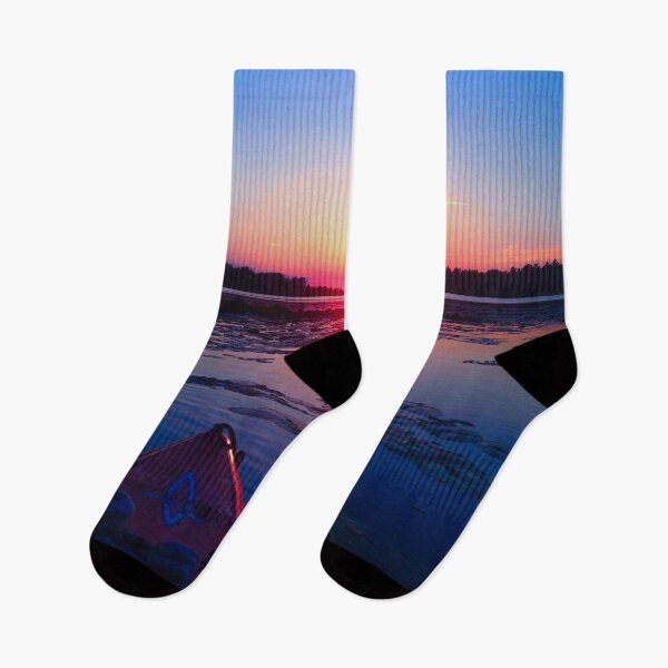 Item preview, Sunset Kayak (Blue) designed and sold by SaraMargolis.
