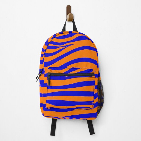 Item preview, Crazy Zebra - Orange Blue designed and sold by kernowerno.