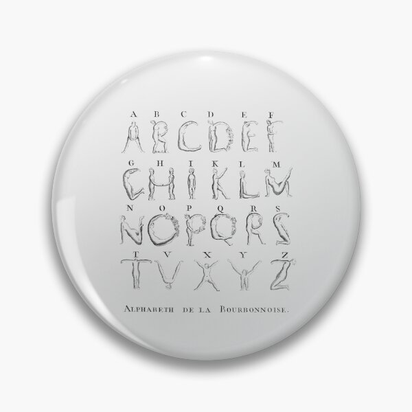 Item preview, Alphabeth de la Bourbonnoise - 1789 designed and sold by warishellstore.