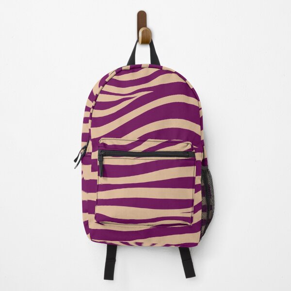Item preview, Crazy Zebra - Maroon Tan designed and sold by kernowerno.