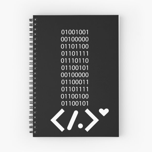 Item preview, i love codding funny binary friends programmer gift designed and sold by ELPRONTO-DESIGN.