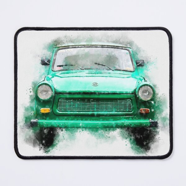 Item preview, Green Trabant 601 S East Germany Iconic Car designed and sold by Andreea Eva Herczegh.
