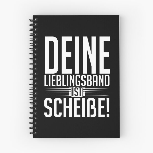 Item preview,  Deine Lieblingsband ist scheiße! designed and sold by enriquepma.