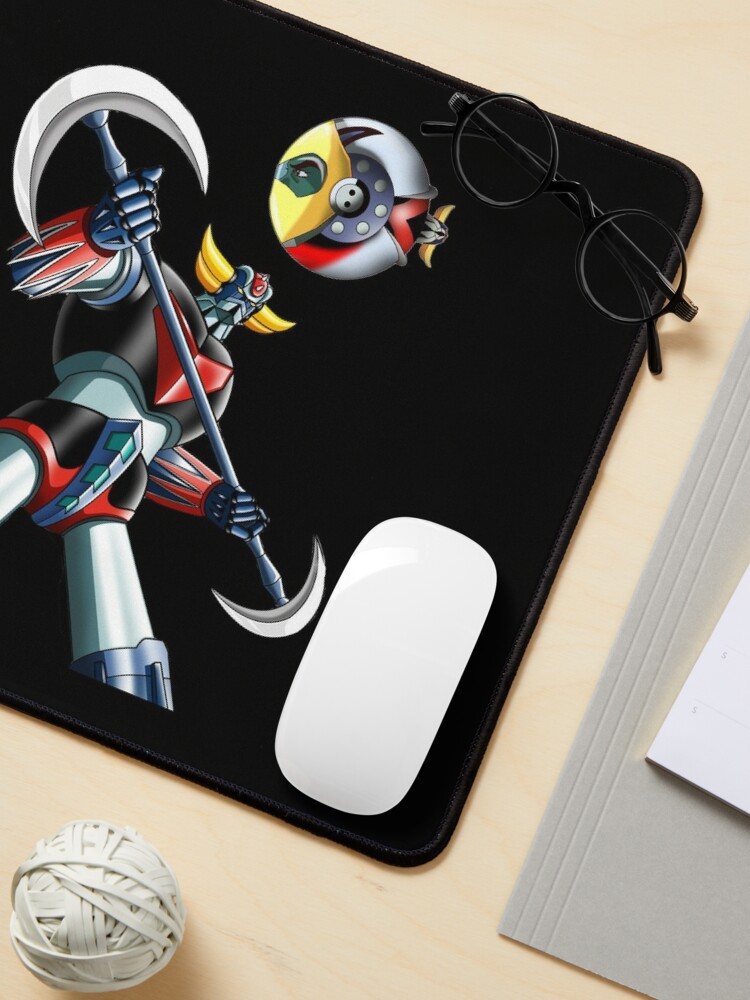 UFO Robot Goldrake Goldorak Mouse Pad Mousepad with Stitched Edges