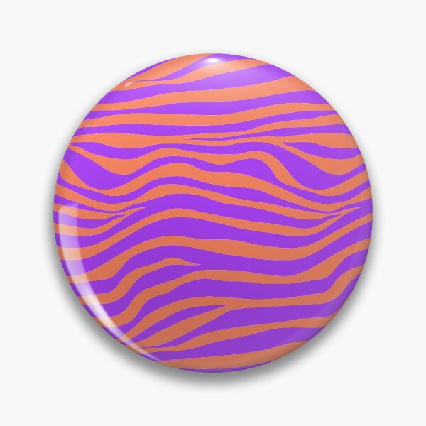 Item preview, Crazy Zebra - Purple Coral designed and sold by kernowerno.