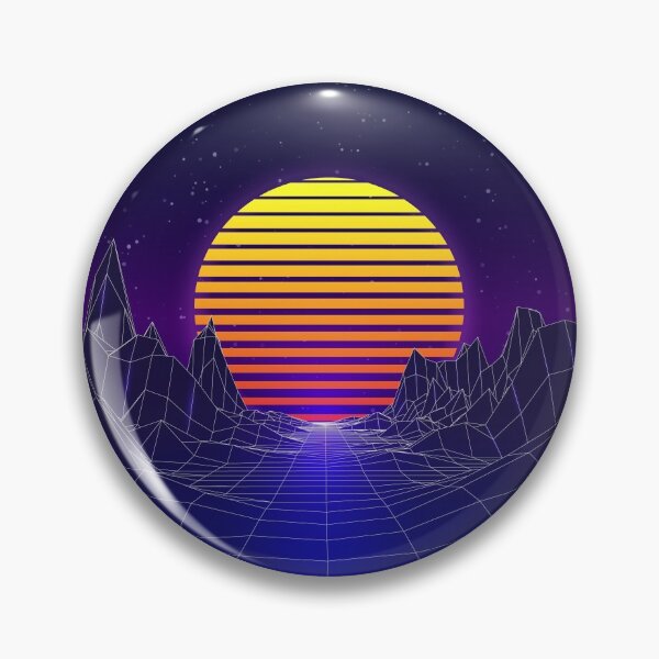 Item preview, Retrowave Sunset designed and sold by muskitt.