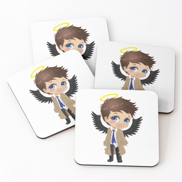 Item preview, Supernatural Castiel Chibi Classic T-Shirt designed and sold by ChristaKrajcik.