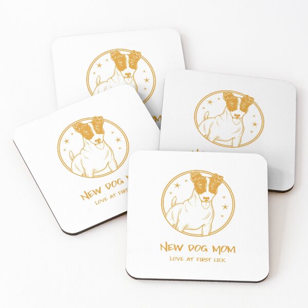 Item preview, New Dog Mom Love at First Lick designed and sold by SweetLouiseTees.