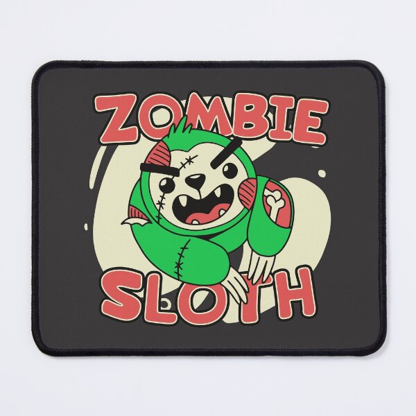 Item preview, Cute Zombie Sloth // Funny Halloween Animals designed and sold by SLAG-Creative.