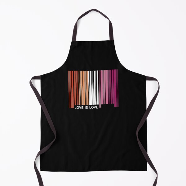 Item preview, Love Is Lesbian Barcode Graphic designed and sold by iscaStudioArt.