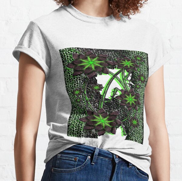 The Radioactive Floral Trellis #GiftOriginal Classic T-Shirt