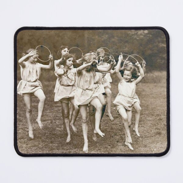 Item preview, Girls dancing with hoops designed and sold by VilaPropuh.