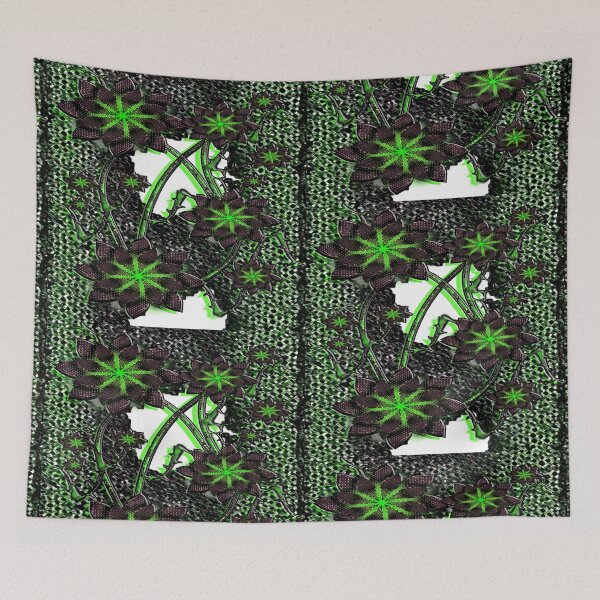 Item preview, The Radioactive Floral Trellis #GiftOriginal  designed and sold by Jane Holloway.