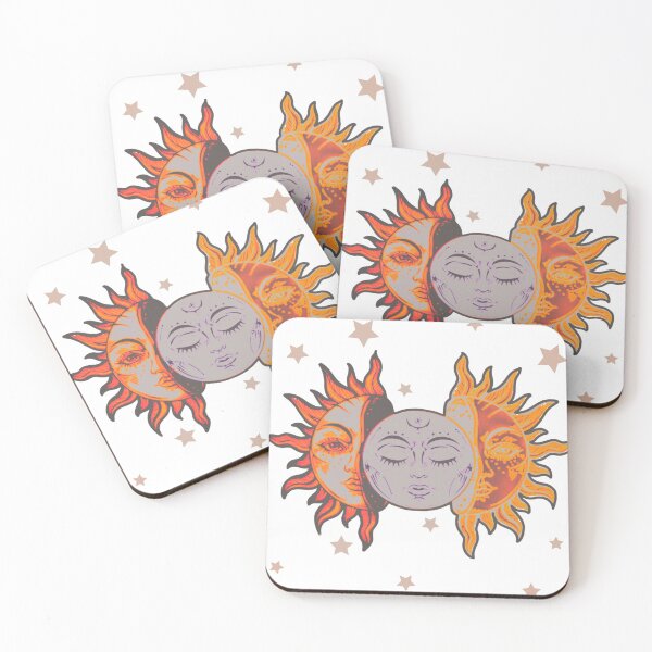Item preview, Star child of the moon and sun (white bg, matte 2 version) designed and sold by VantaTheArtist.
