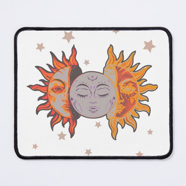 Item preview, Star child of the moon and sun (white bg, matte 2 version) designed and sold by VantaTheArtist.