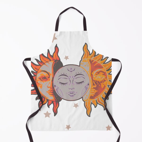 Item preview, Star child of the moon and sun (white bg, matte 2 version) designed and sold by VantaTheArtist.