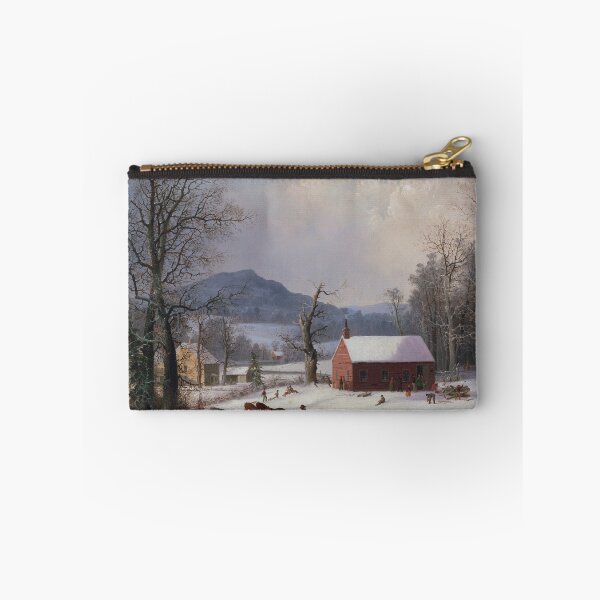 Item preview, Red School House - George Henry Durrie - 1858 designed and sold by warishellstore.