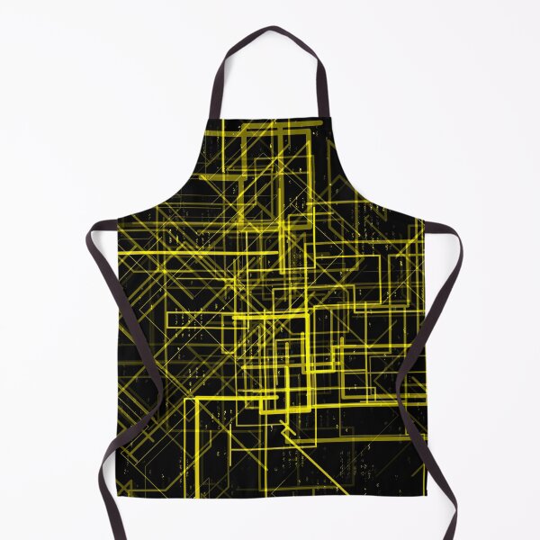 Item preview, Yellow Tech Wires designed and sold by JeebieRiver.