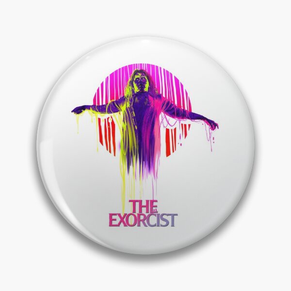 Item preview, The Exorcist Neon Essential T-Shirt designed and sold by ChristaKrajcik.