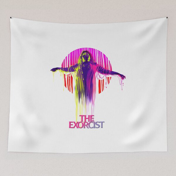 Item preview, The Exorcist Neon Essential T-Shirt designed and sold by ChristaKrajcik.