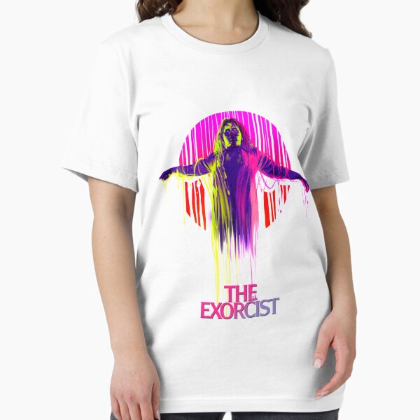 Item preview, The Exorcist Neon Essential T-Shirt designed and sold by ChristaKrajcik.