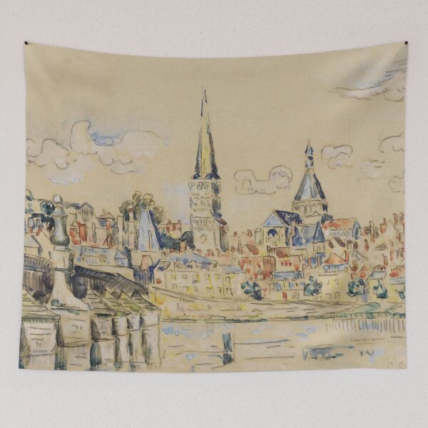 Item preview, Paul Signac "La Charité Sur Loire" designed and sold by sunny-007.