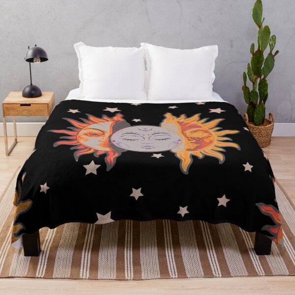 Item preview, Star child of the moon and sun (black bg, matte 2 version) designed and sold by VantaTheArtist.