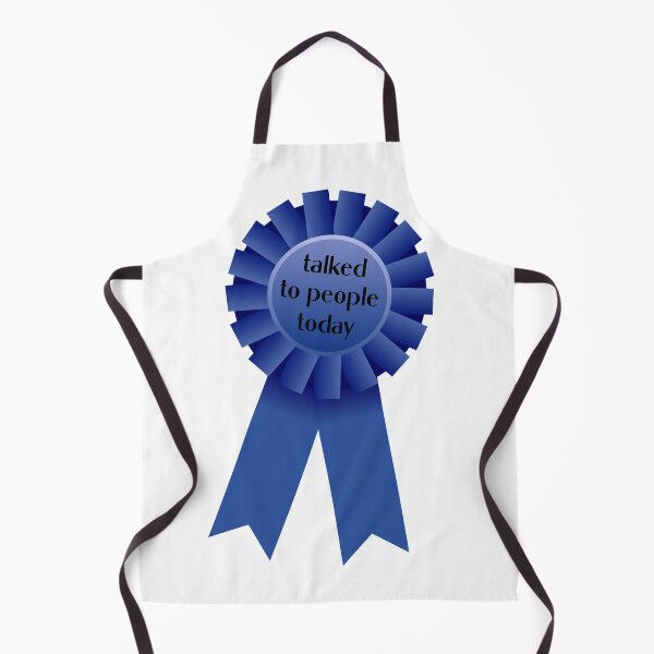 Item preview, Talked To People Today Blue Ribbon Award designed and sold by Martini-Four.