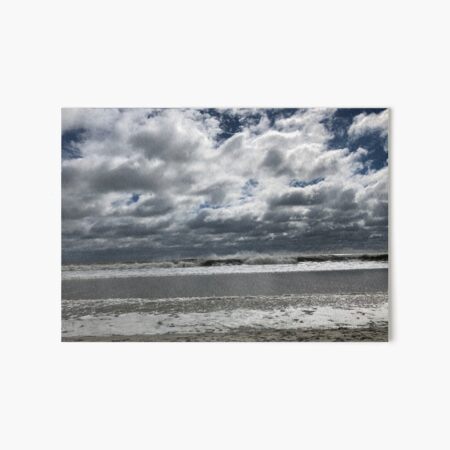 Rough Seas of a Passing Hurricane Art Board Print