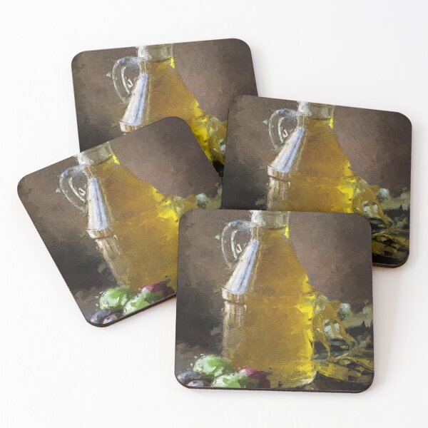 Item preview, Bodegón de aceite de oliva designed and sold by BushidoZenZen.