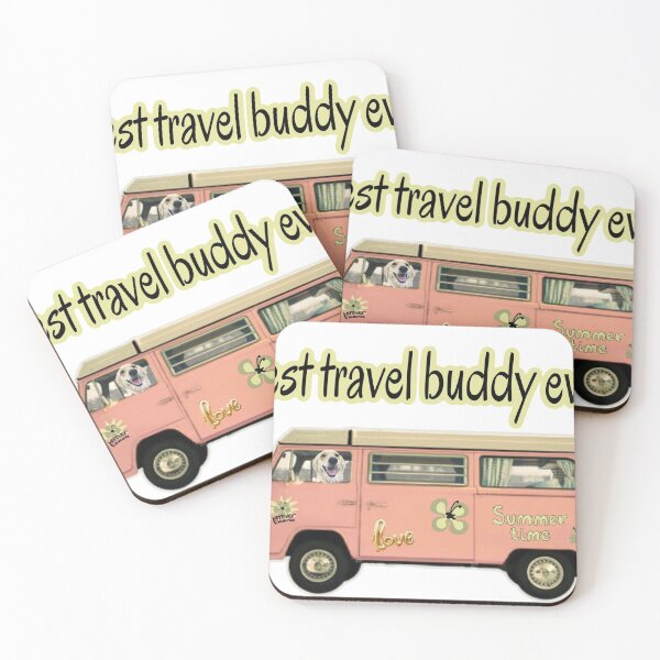 Item preview, Best travel buddy ever - travel t-shirt designed and sold by NathBros.