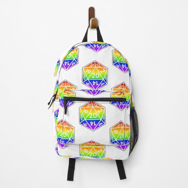 Item preview, D20 Rainbow/Pride designed and sold by sadswamppuppy.