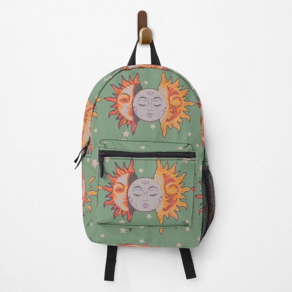 Item preview, Star child of the moon and sun (matte greyish green bg, matte 2 version) designed and sold by VantaTheArtist.