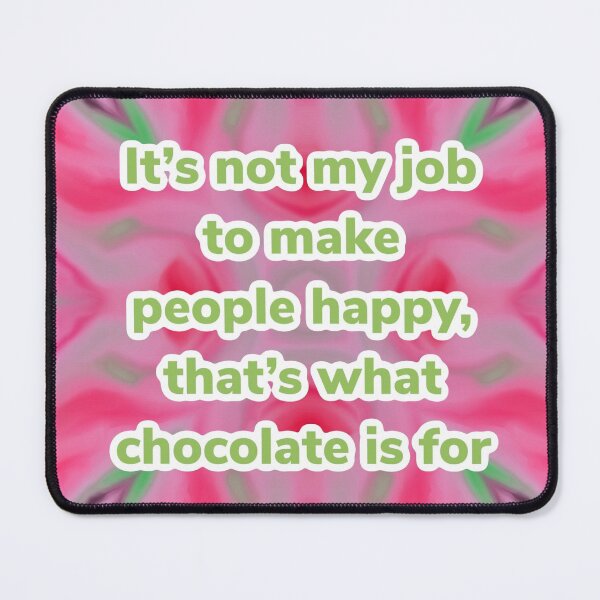 Item preview, “It’s not my job” pink and green Abstract pattern designed and sold by BJG1966.