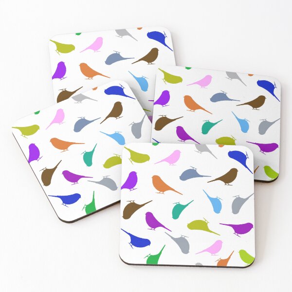 Artikelvorschau, Multi coloured birds entworfen und verkauft von Marju Rose.