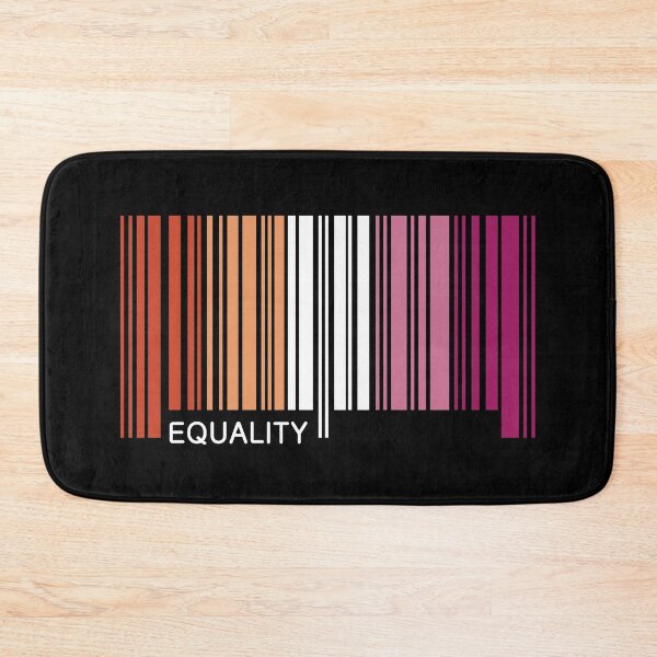 Item preview, Equality Lesbian Barcode Graphic designed and sold by iscaStudioArt.