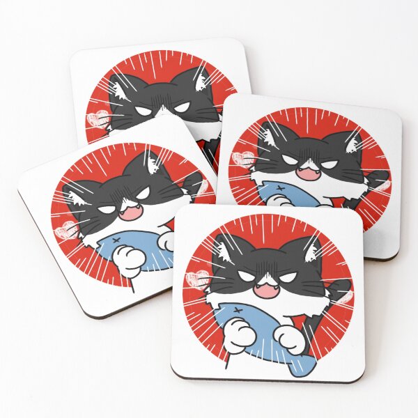 Item preview, Angry cat designed and sold by sian hornby.