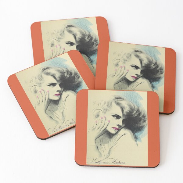 Item preview, Katharine Hepburn lovely artwork  designed and sold by Love30smovies.
