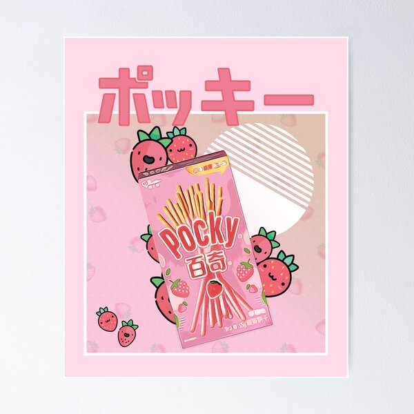 Item preview, Kawaii Strawberry Pocky designed and sold by Hapoel.